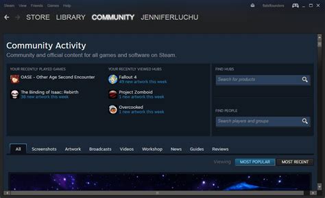 steam community page